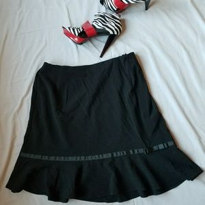 DRESS BARN Black Skirt